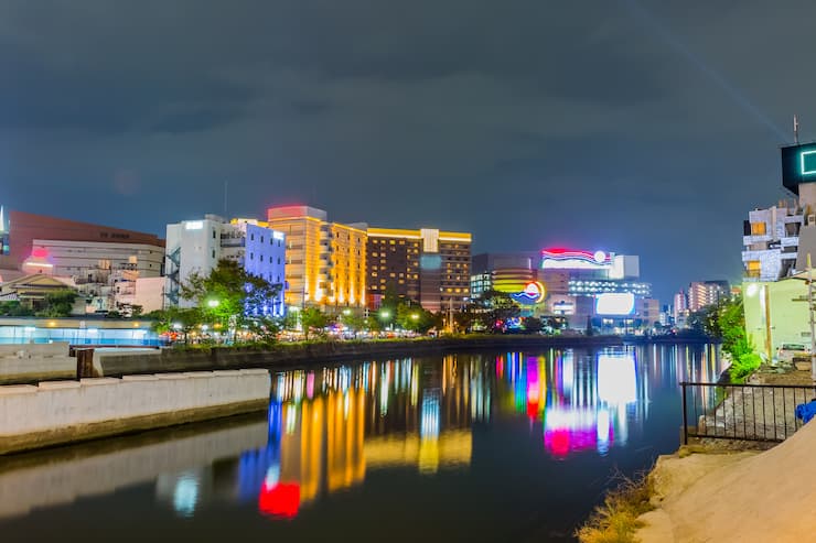 中洲の夜景