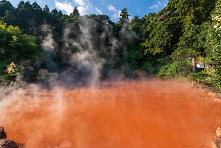 大分県_別府地獄めぐり_血の池地獄