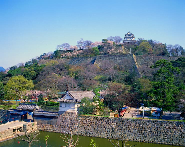 丸亀城　提供：香川県観光協会