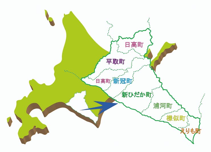 日高管内地図