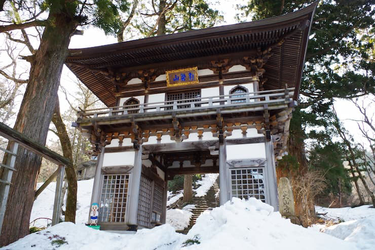 大山寺仁王門