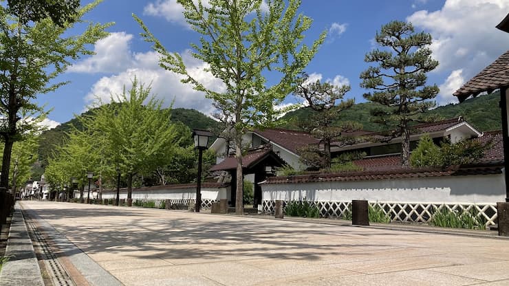 島根県_津和野町_殿町通り