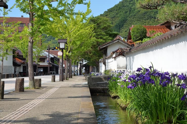 島根県_津和野町_殿町通り