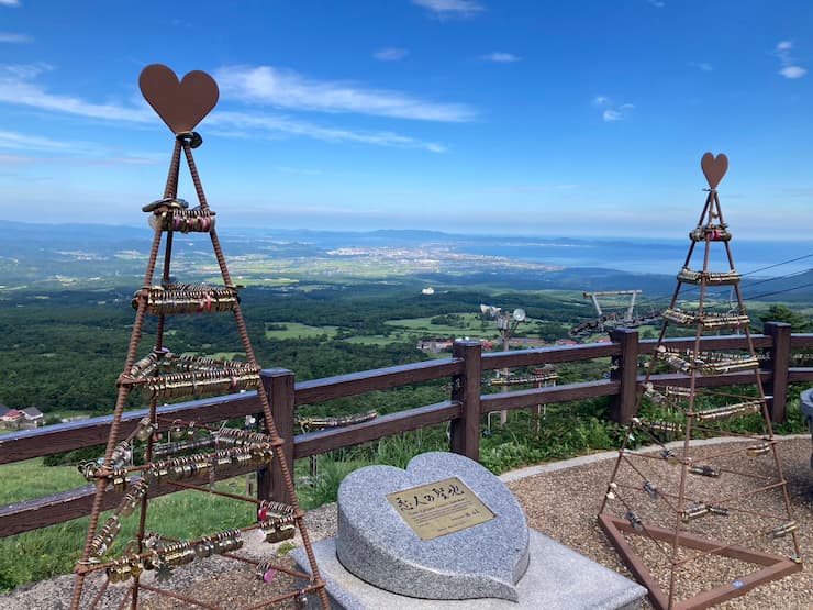 恋人の聖地　提供：大山ますみず高原天空リフト