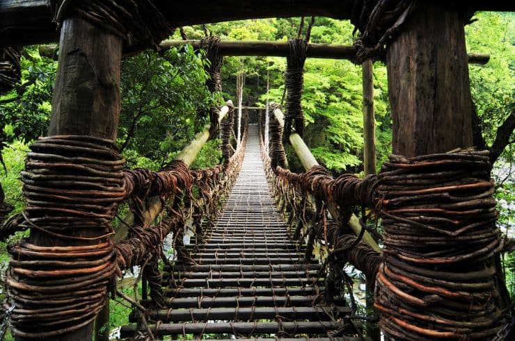 祖谷のかずら橋