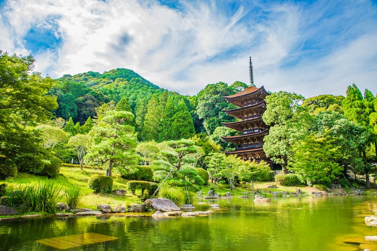 山口県_瑠璃光寺五重塔