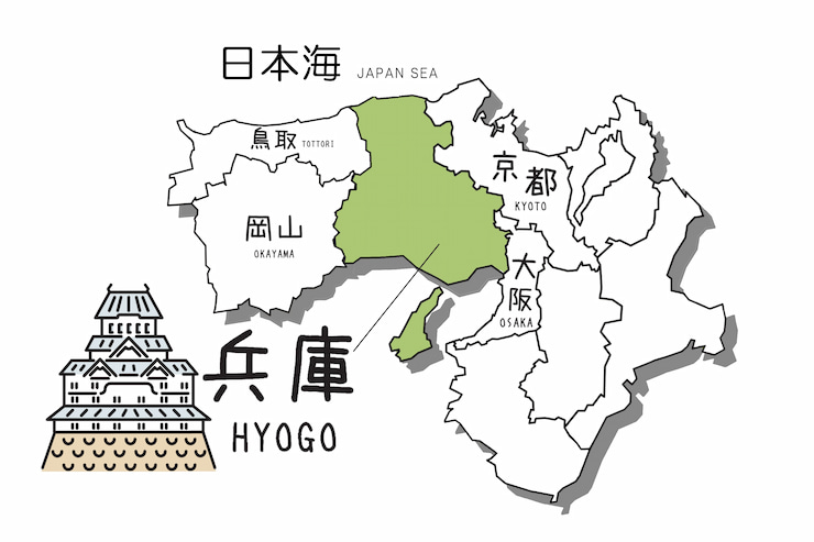 兵庫県地図