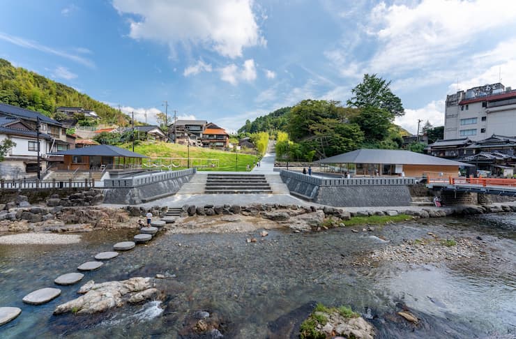 山口県_長門湯本温泉_恩湯広場