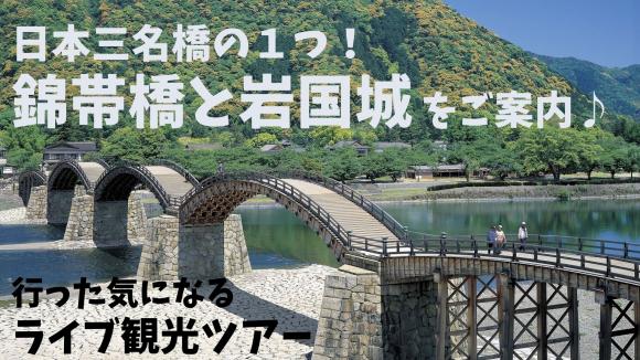 グループ貸切プラン 日本三名橋の１つ 錦帯橋と岩国城をご案内 行った気になるライブ観光ツアー His オンラインツアー