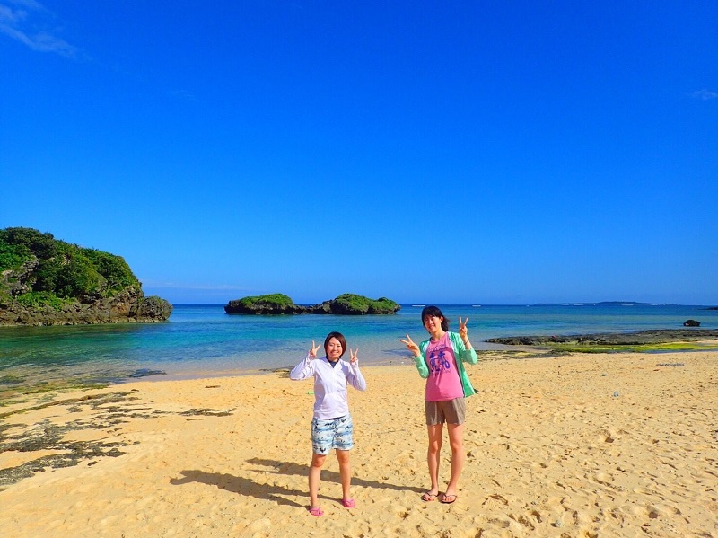 Web限定 天然の水族館 星砂の浜シュノーケリング H I S Lealeaokinawa