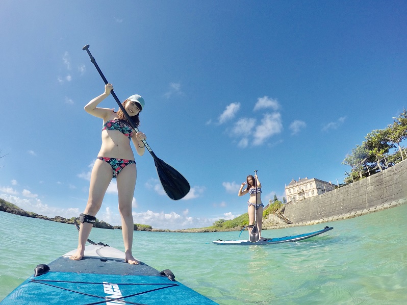 Sup ウミガメシュノーケリング フォトツアー H I S Lealeaokinawa