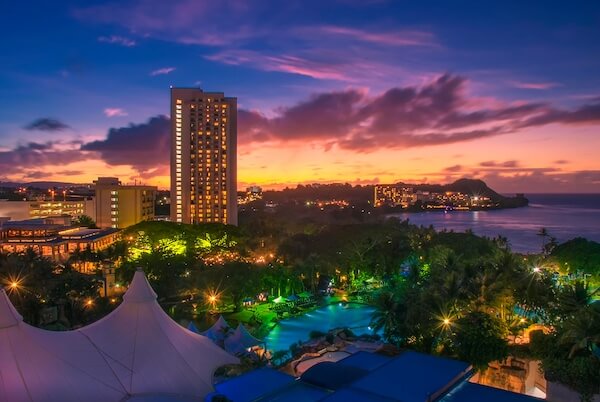 実は夜景も楽しめる