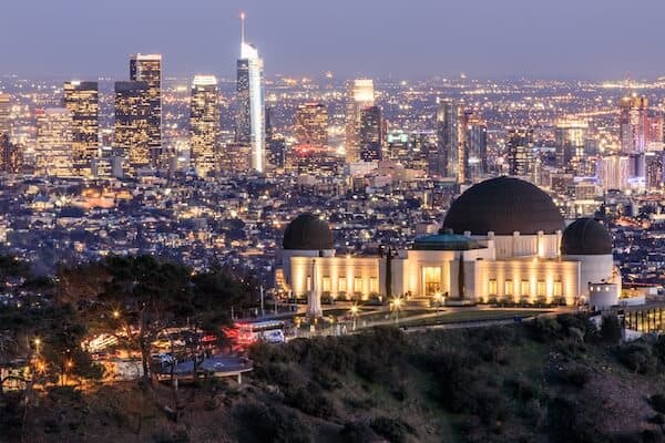 グリフィス天文台からの夜景