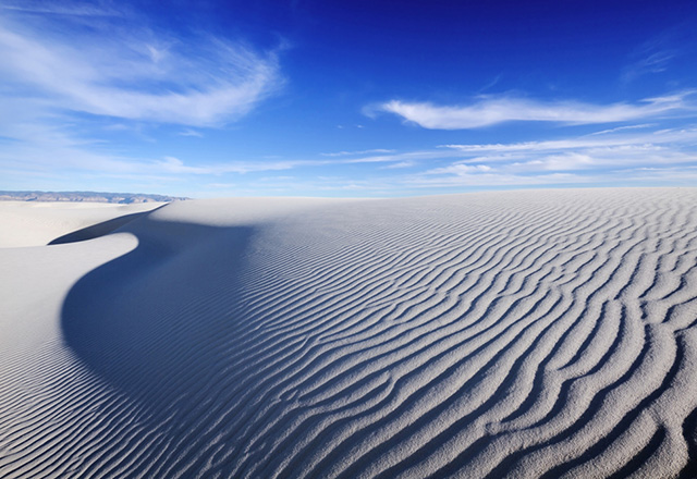 世界最大の石膏砂丘