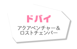 ドバイ アクアベンチャー&ロストチェンバー