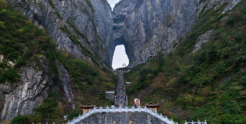 武陵源の自然景観と歴史地域