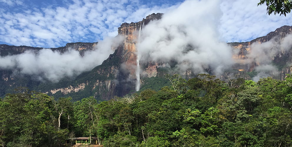 アンヘルの滝 エンジェルフォール ベネズエラ 世界遺産の旅 His